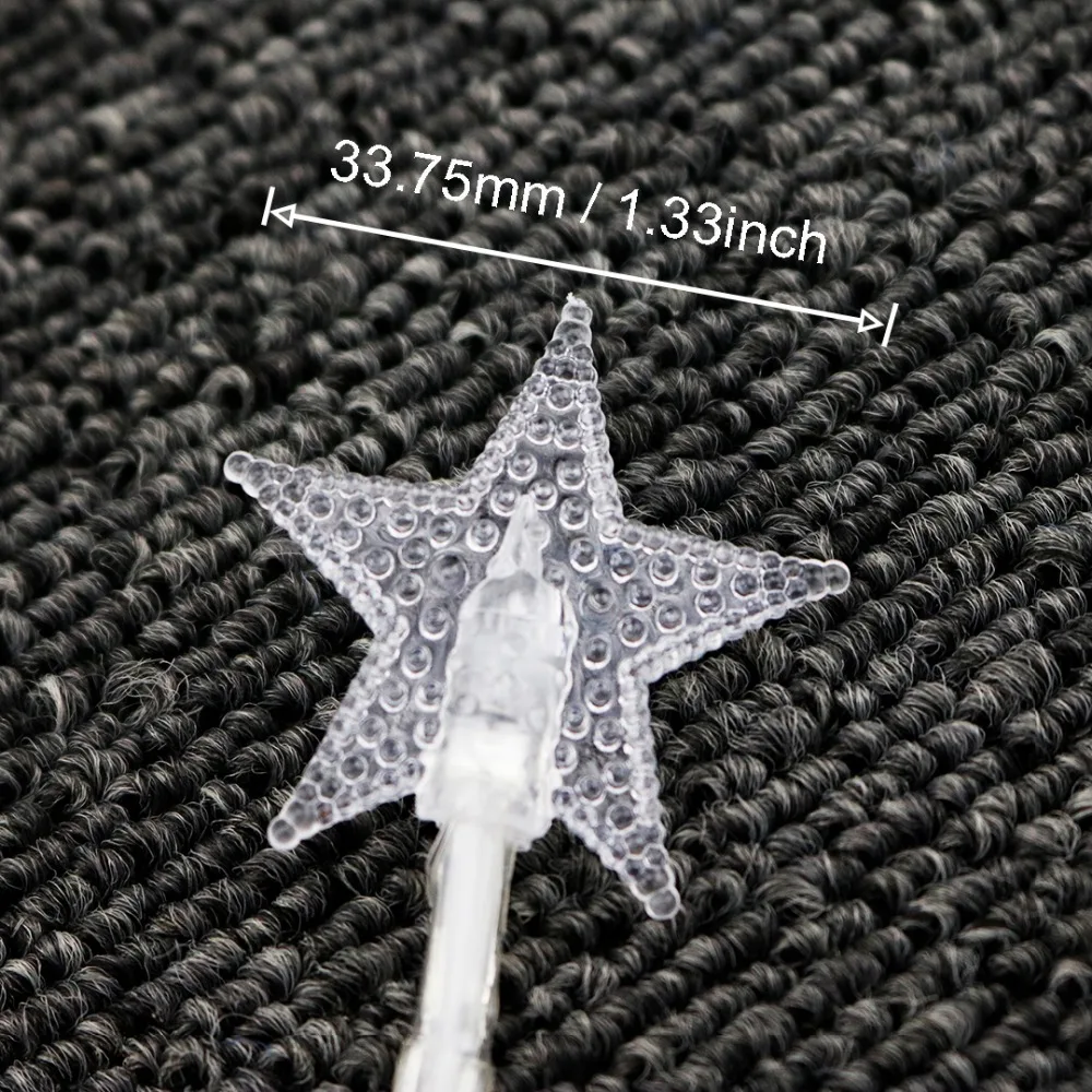 

10M Stars LED String Light Holiday Lights Fairy Lanterns Christmas Wedding Birthday Party Decoration 220V EU Plug Waterproof JQ