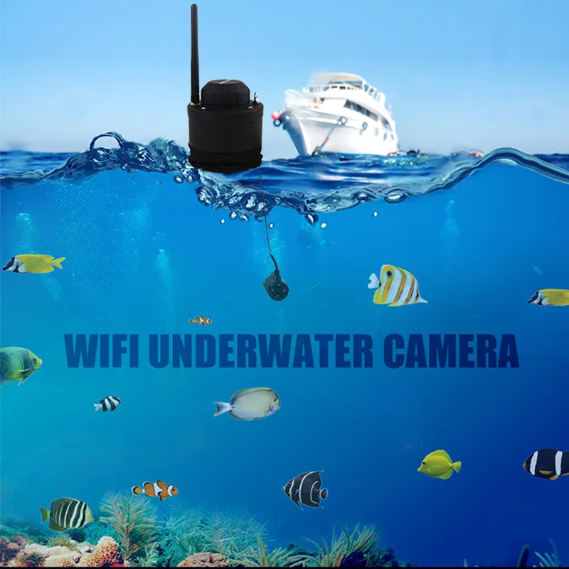 Портативная Wifi камера для рыбалки подводная Беспроводная FF3309 совместима с