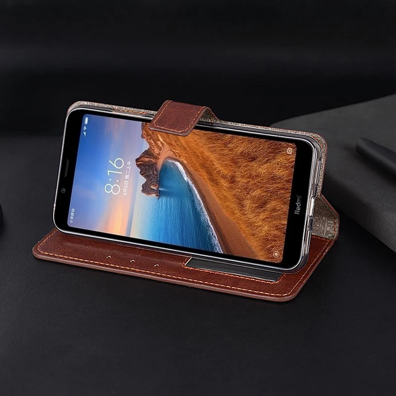 Xiaomi Redmi 7A чехол 5,45 дюймов роскошный флип из искусственной кожи чехол для Xiaomi Redmi7A книга стиль фото рамка защитный чехол кошелек