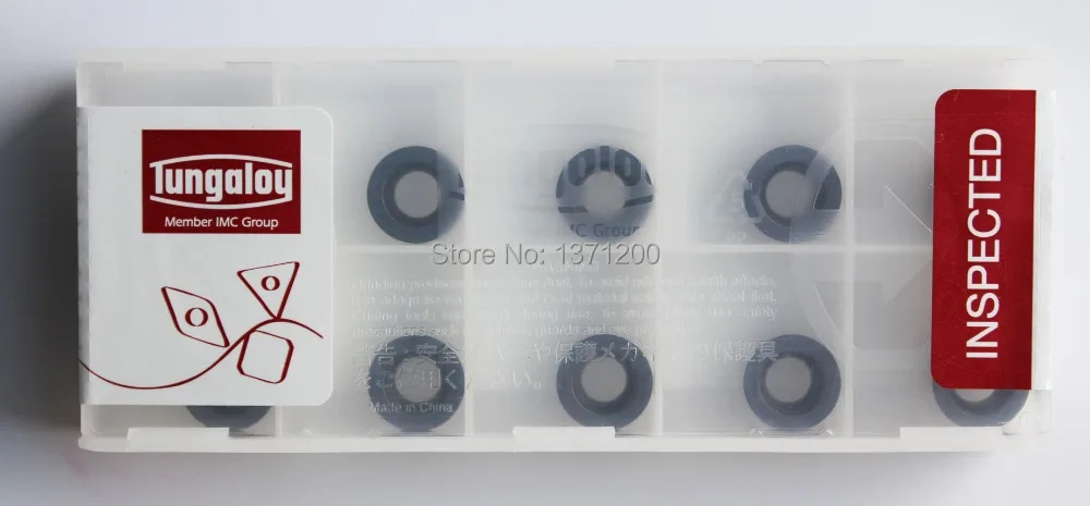 Tungaloy RPMW1003MO ZI AH120 карбидная вставка новинка 10 шт./кор. для фальцовки держателя MGEHR и