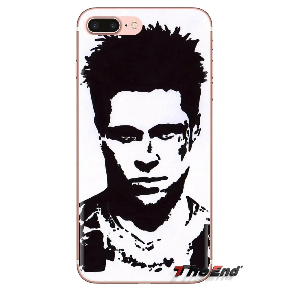 edward norton fight club tyler durden Soft Case For Xiaomi Mi3 Samsung A10 A30 A40 A50 A60 A70 Galaxy S2 Note 2 Grand Core Prime |