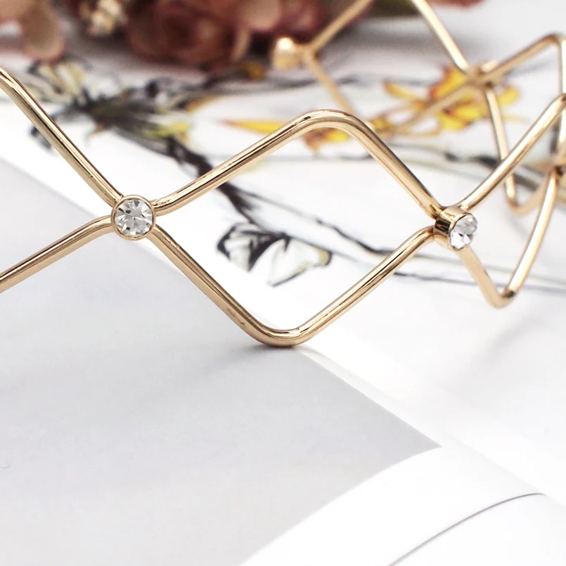 Модное металлическое ожерелье с широким крутящим моментом MANILAI крупные