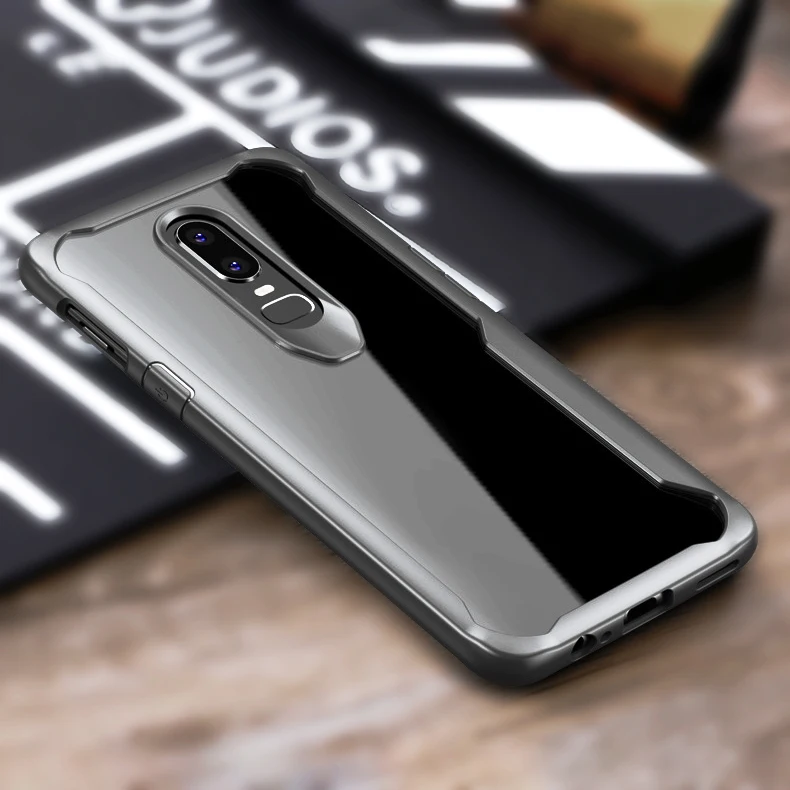 ARTUNG чехол для Oneplus 6 1 + прозрачный противоударный бампер подушка безопасности