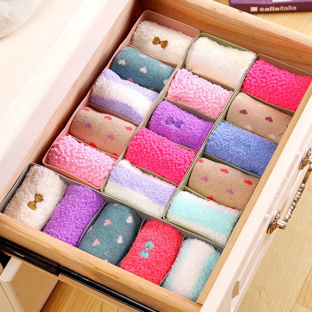 5 ячеек нижнего белья и носков ящики для хранения гардероба органайзер Woemn носки