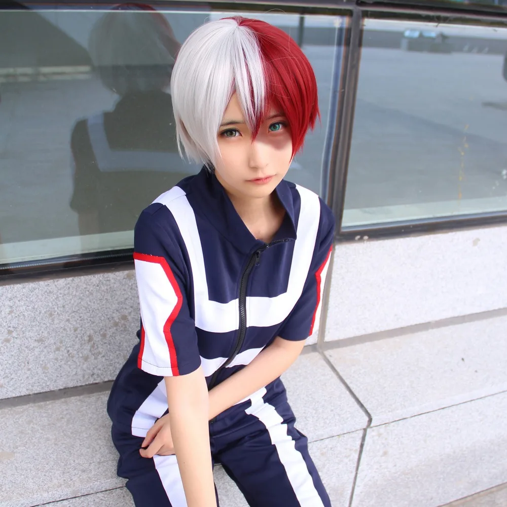 Аниме Boku no Hero Bakugou Katsuki/Iida Tenya/Todoroki Shouto костюм для косплея My academic спортивная одежда