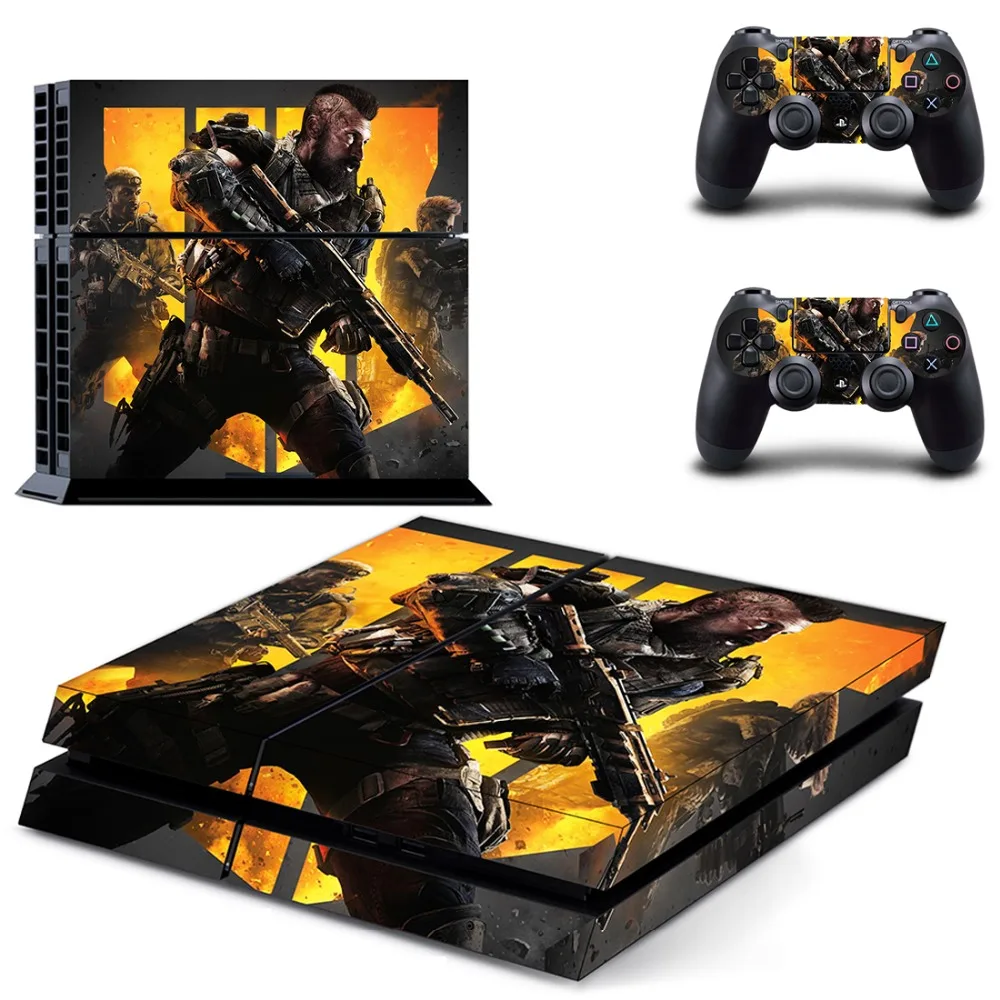 Наклейка для Sony Playstation 4 Виниловая наклейка консоли и контроллеров PS4 |