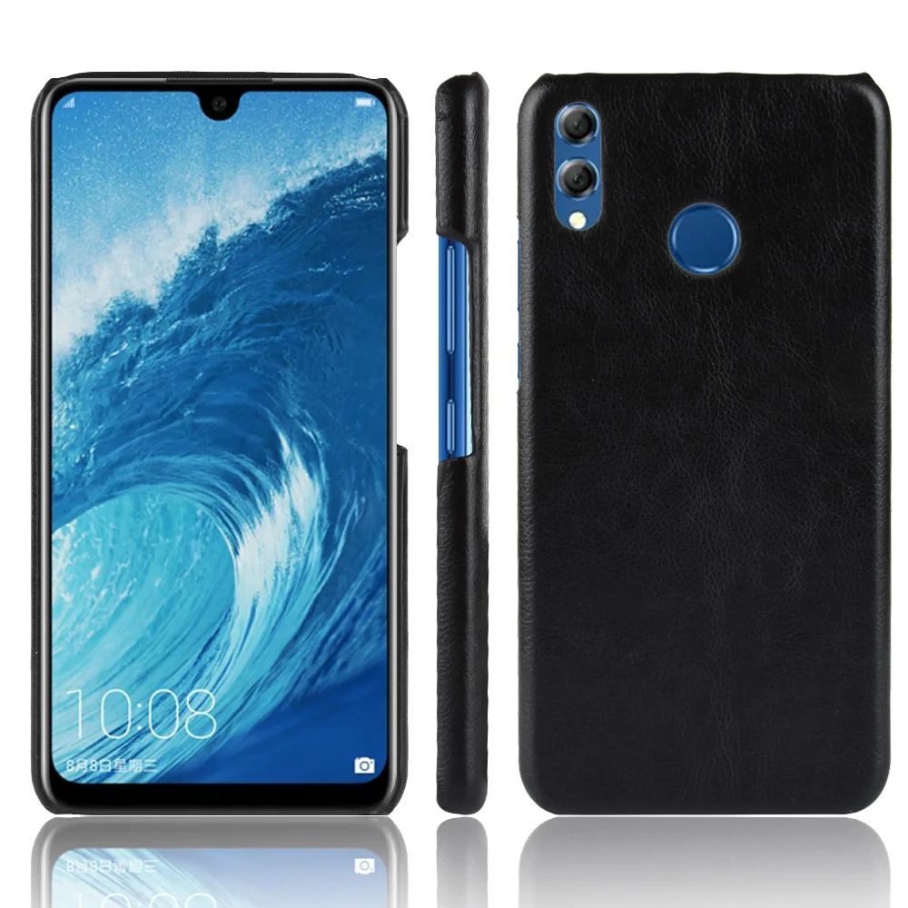 Чехол для Huawei Nova 3 из кожи Litchi с поддержкой Honor 10 Lite, 8X, 7C, 7A, P30 Pro, P20, 4, Y6 Prime 2018.