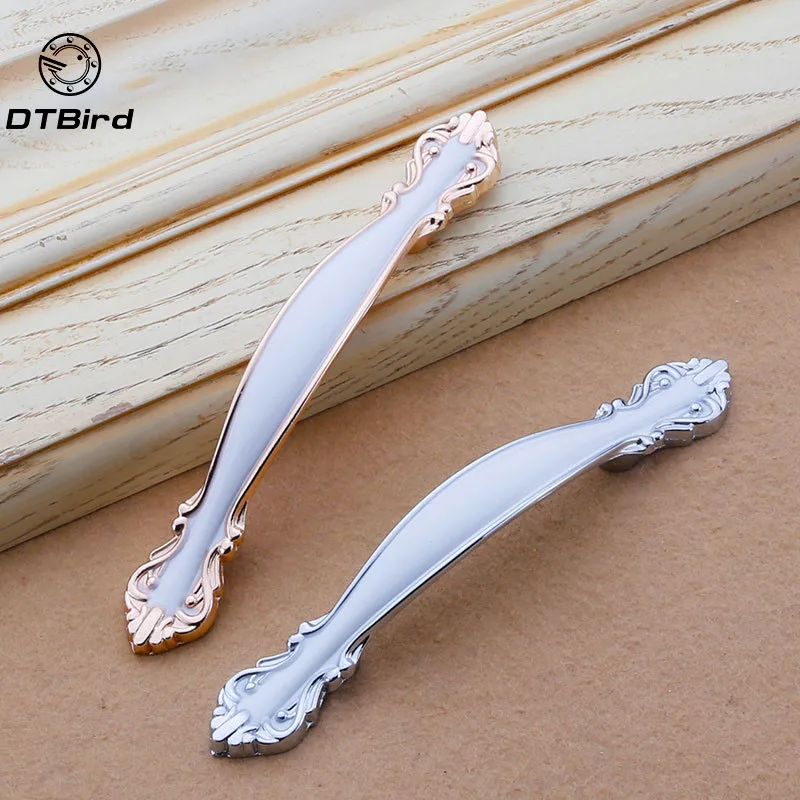 Цинк Aolly Ivory White кабинет одноцветное Кухня шкаф двери тянет ручки ящика