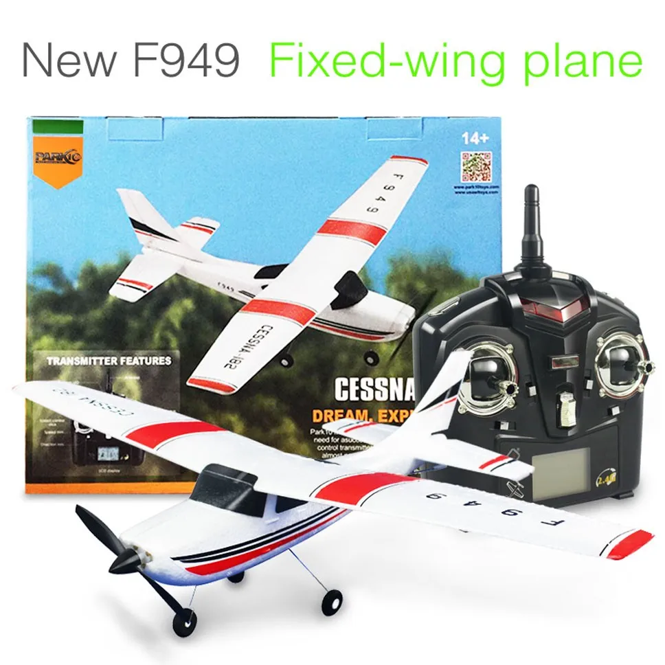 WLtoys F949 трехканальный самолет с фиксированным рукавом среднего размера планер