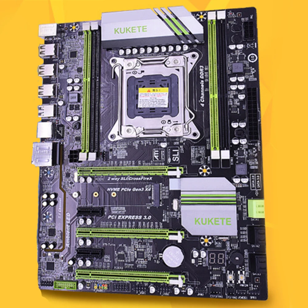 ECC REG LGA 2011 настольный компьютер Inter X79 материнская плата свет 64G SATA 3 0 Turbo Boost ATX