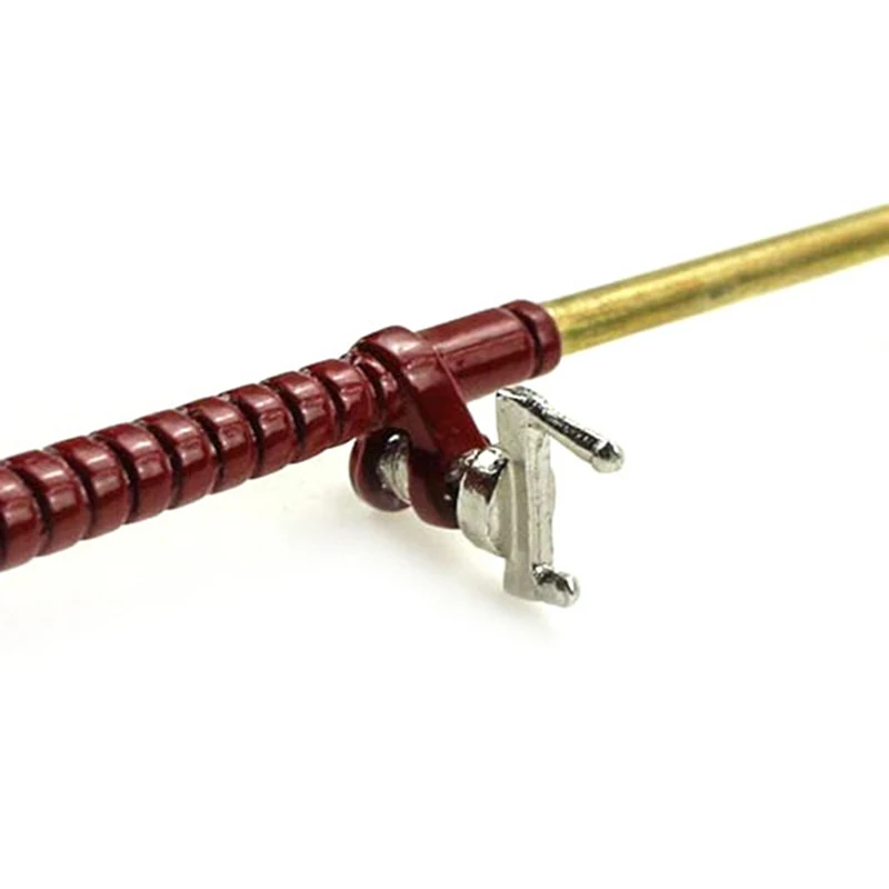 Модель Металлической удочки в масштабе 1:12 миниатюрный кукольный домик сцена