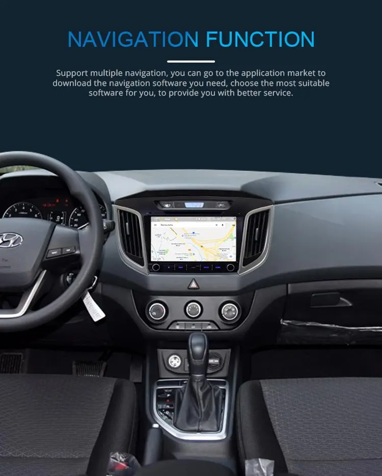 JDASTON Android 9,0 Автомобильный мультимедийный плеер для hyundai Creta ix25 4G+ 64G gps Навигация стерео 2 Din автомагнитола DVD Авто аудио DSP