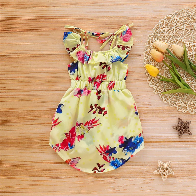 Baby Girl Clothes Girls Summer Kids Children Sets Wear Short Sleeve Shorts +Floral Culottes 2PCS Set одежда для девочек D20 |