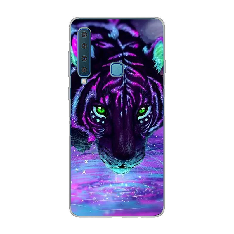 Ciciber чехол для телефона Samsung Galaxy A6 A8 A7 A9 Plus 2018 Star мягкий TPU A5 A3 2016 2017 A6S Animal |