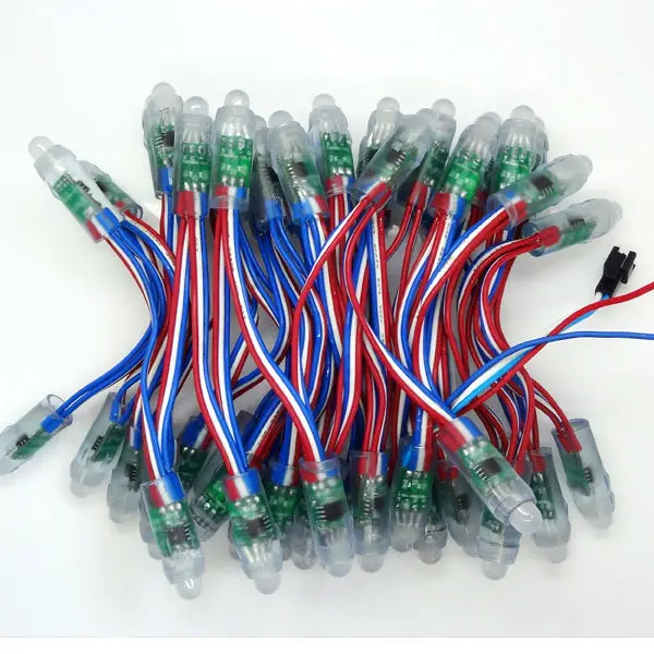 Пиксельная светодиодная RGB лампа WS2811 UCS1903 SM16703 12 мм светодиодный модуль