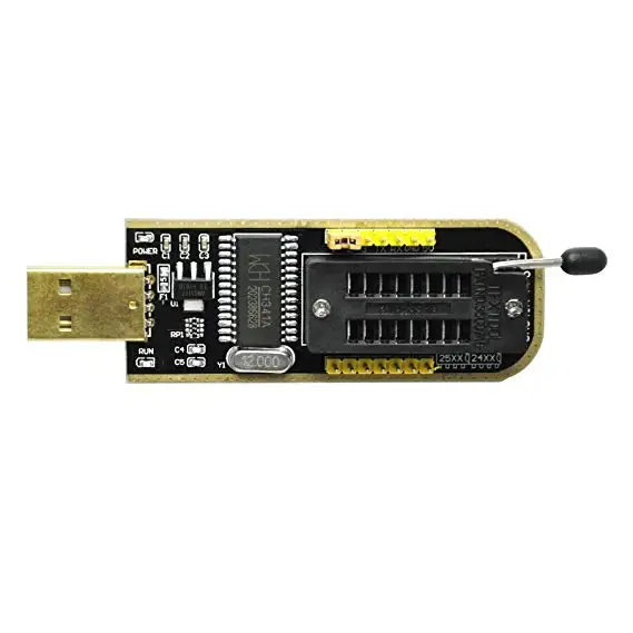 1 комплект CH341A CH341 24 25 серии EEPROM Flash BIOS USB программатор с программным обеспечением и
