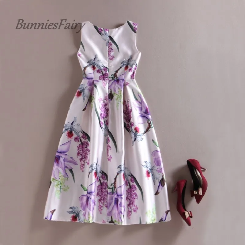 Летнее маленькое свежее Стильное женское элегантное винтажное ретро платье