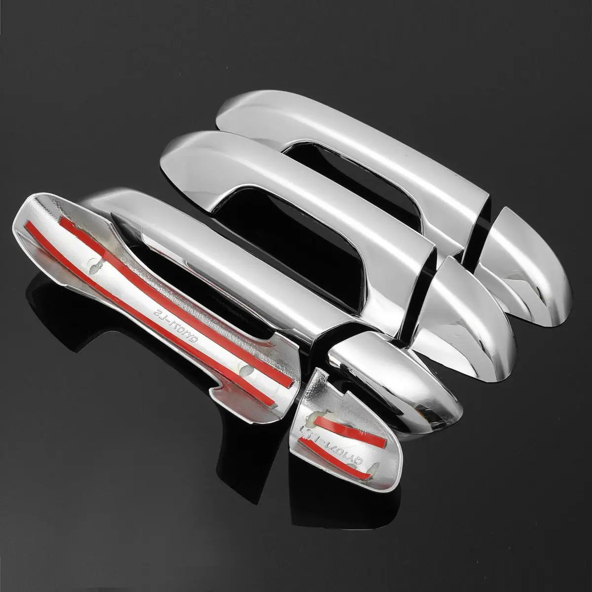 8 шт./компл. хромированная крышка ручки двери автомобиля внешняя отделка для Kia