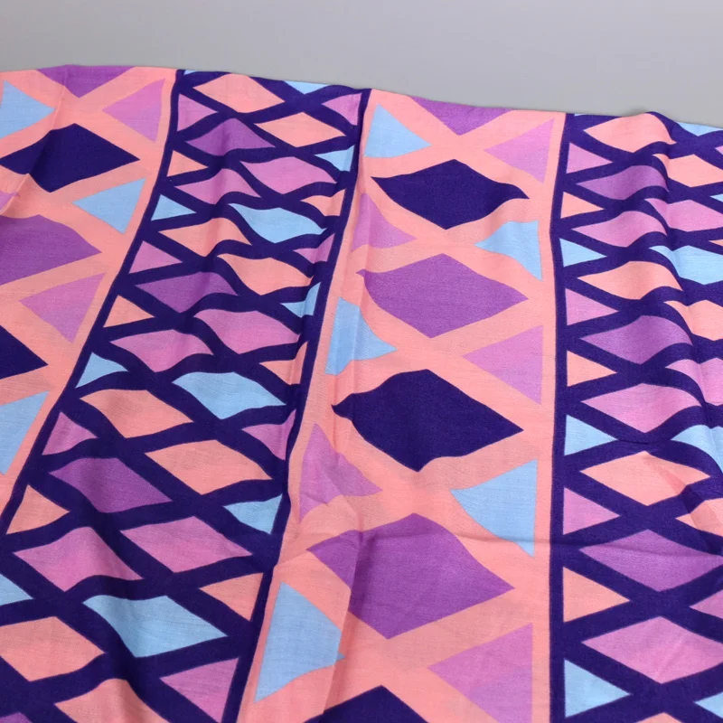 Женский шарф с геометрическим принтом 5 шт./лот модные хлопковые шарфы кисточками