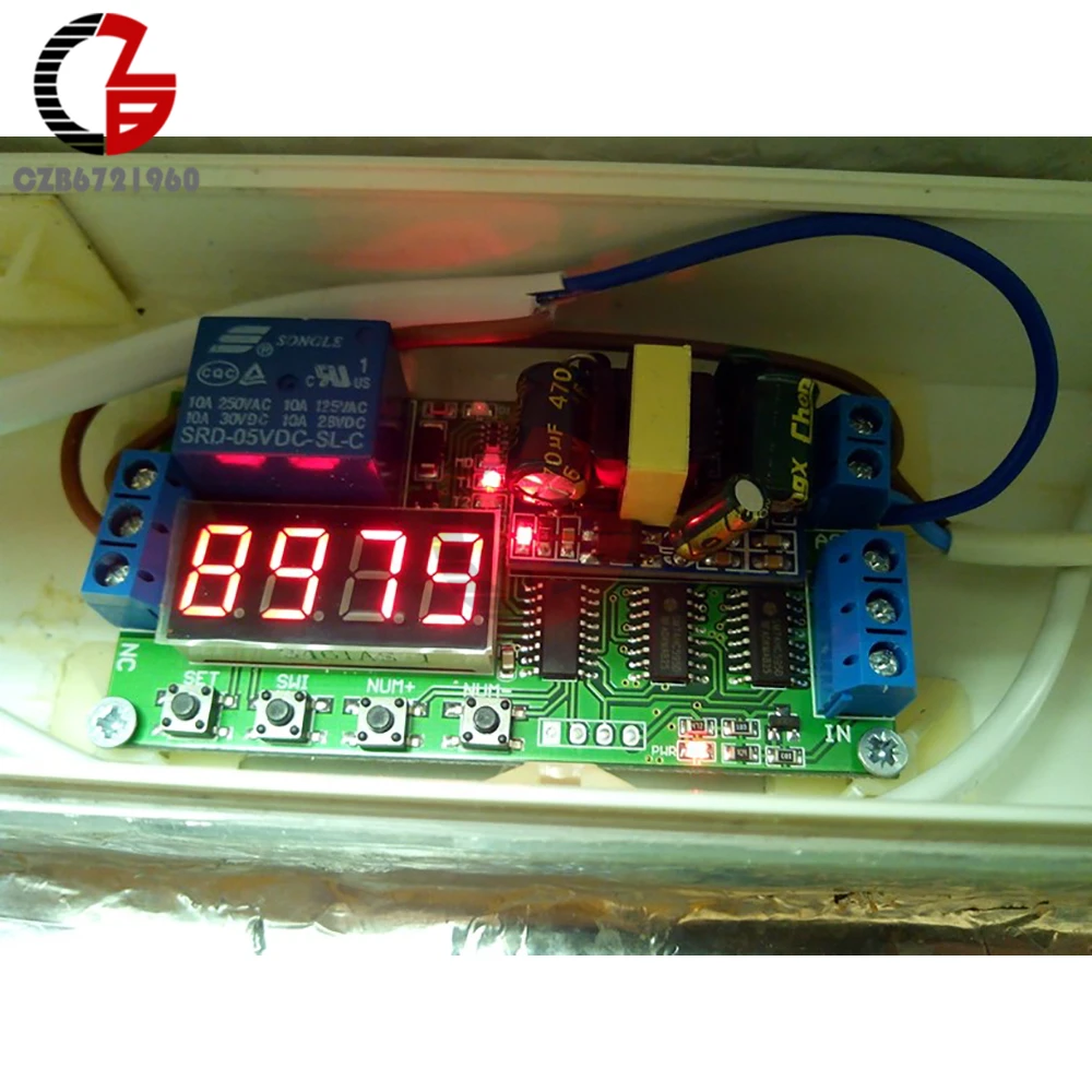 Модуль реле времени IO23B01 110 В 220 многофункциональный самоблокирующийся релейный