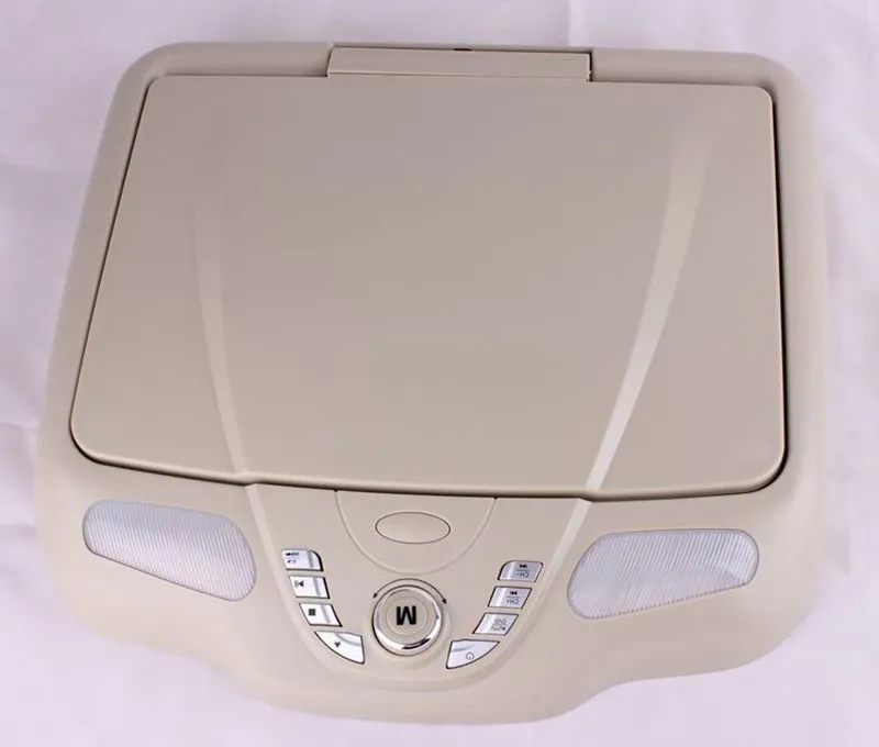 Caroad 12,1 дюймов Автомобильная крыша откидной TFT lcd 128*800 монитор крепление dvd-плеер с USB/SD/MP5/IR/FM передатчик/беспроводная игра
