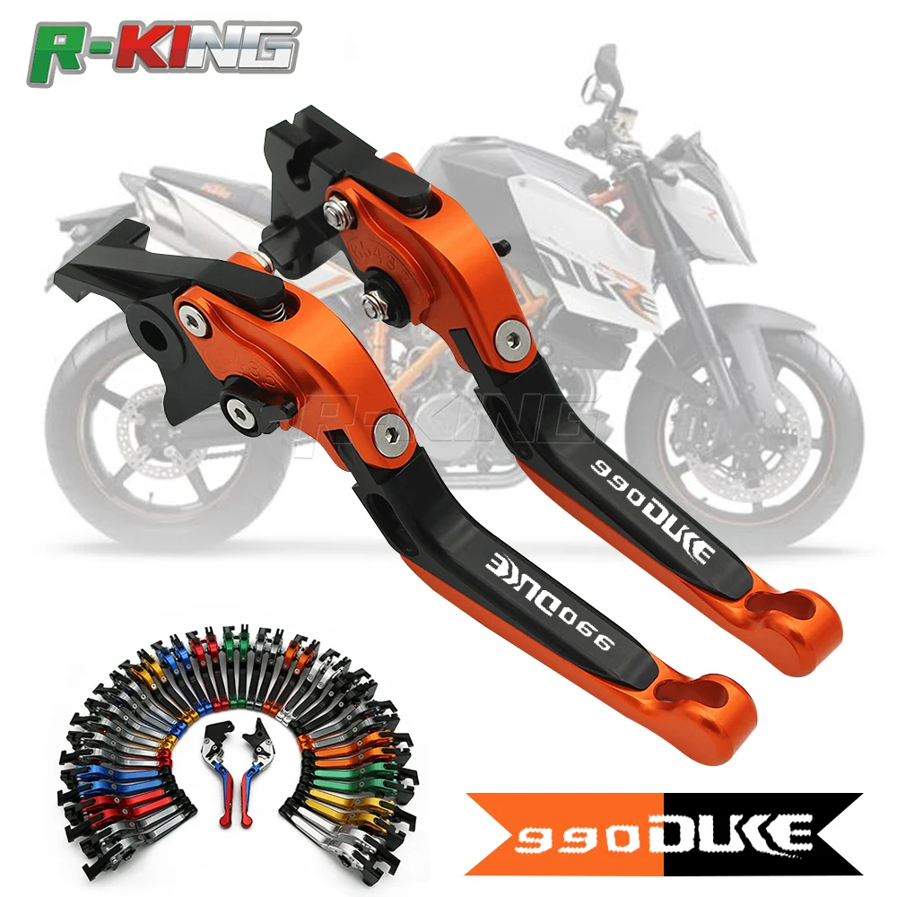 Для KTM 990 Super Duke 2005 2006 2007 2008 2009 2010 2011 2012CNC Регулируемая Складная Выдвижная мото тормоза сцепления Рычаги
