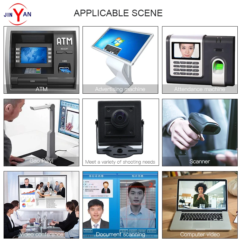 Manual exposure 2MP camera square small iron shell industrial 170 degree wide angle lens 1600x1200 | Компьютеры и офис