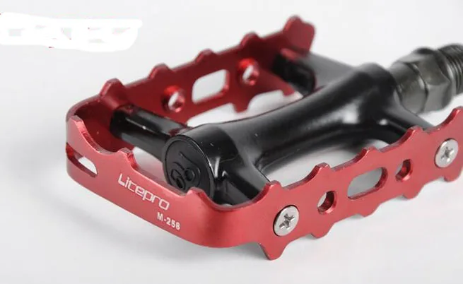 

Ultralight Folding Bike Pedals Litepro Bicycle ALLOY Bearing Pedals bicycle parts M258