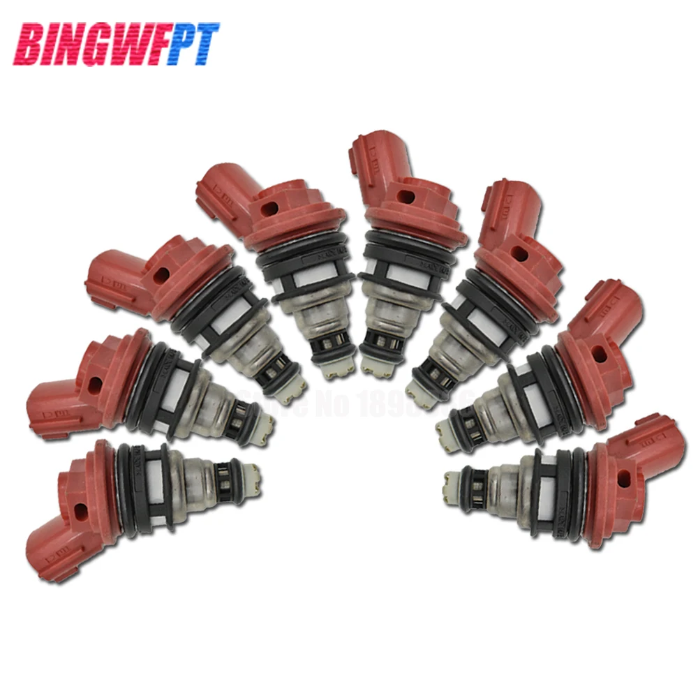 

Набор из 8 100% оригинальных топливных форсунок для Nissan SR20DET 200SX 300ZX Sentra AY-RK-038 16600-53J03 16600-53J00 16600-53J01 A46-00