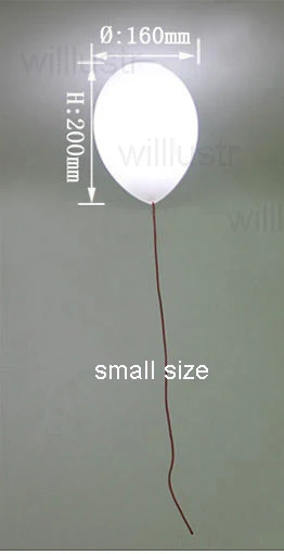 small size Sedona Шар Потолочный светильник Estiluz Crous Calogero домашний отель офис торговый центр обеденный зал спальня детская лампа для комнаты малыша - Цвет корпуса: small size