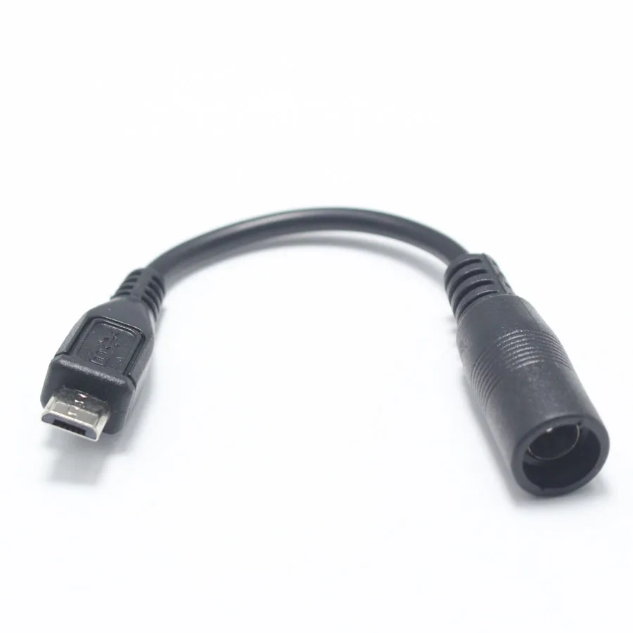 1 шт. Micro Type B USB 5-контактный штекер к гнездовому разъему 5 5*2 мм аудиоадаптер для