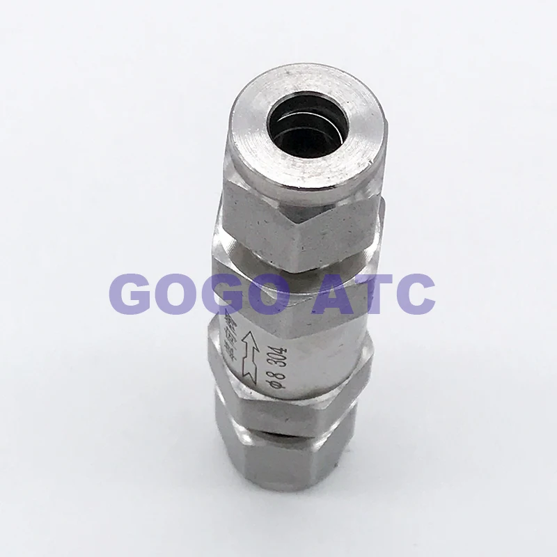 Высококачественный контрольный клапан 3 6 8 10 мм 1/8 &quot1/4&quot 3/8 &quot1/2&quot твердая