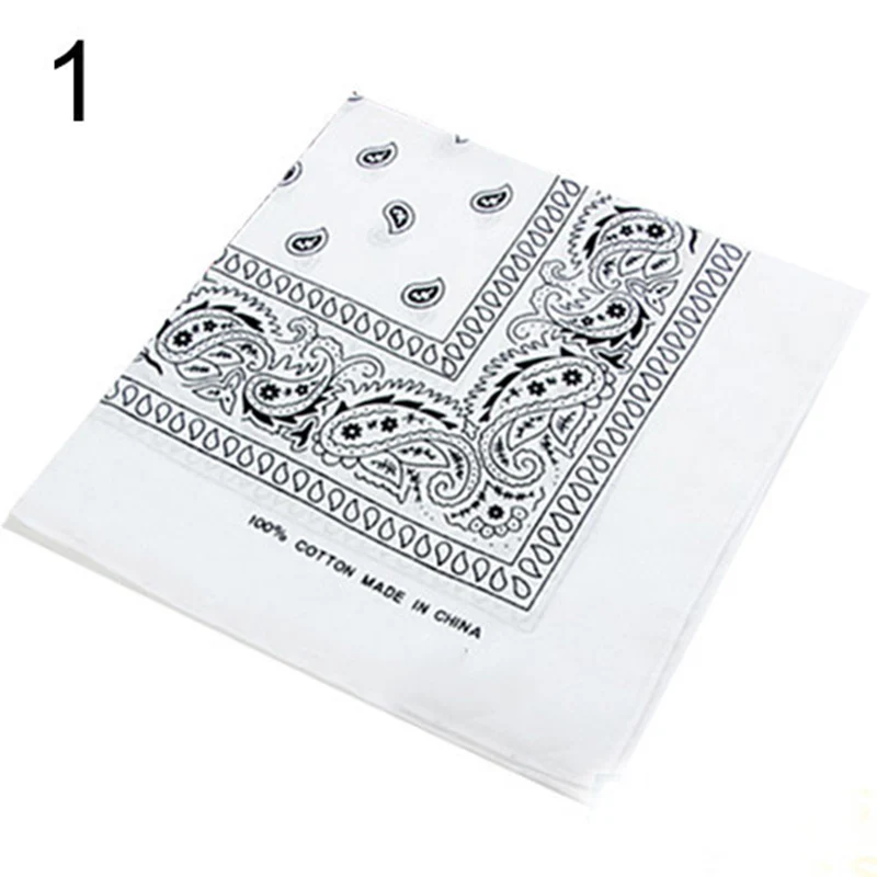 Новый смешанный хлопок хип хоп квадратных банданы Мужской Женский Для мужчин