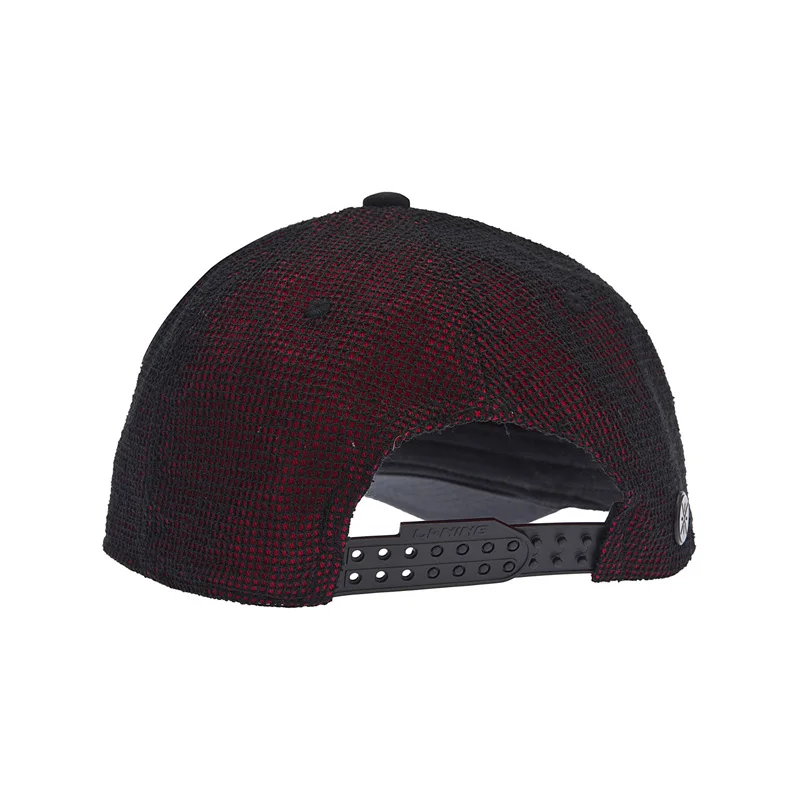 Li Ning мужские бейсбольные кепки серии Уэйд из полиэстера и хлопка 56 60 см удобные