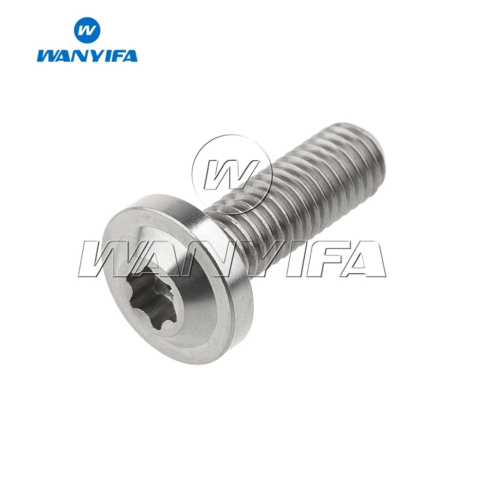 Титановый "Wanyifa" болты M8x20mm M8x25mm T40 Torx винты с шестигранной головкой для мотоцикла автомобиля 2 шт