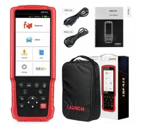 Автоматический диагностический инструмент для запуска CRP423 код OBD2 сканер