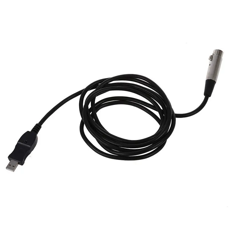 Топ 3 м USB папа на Pin XLR Женский микрофон Микрофон Студия аудио кабель Шнур адаптер