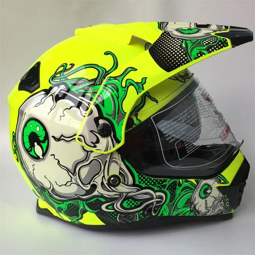 Бездорожье Casco мотоцикл и мото Байк мотокросс гоночный шлем в XS s m l
