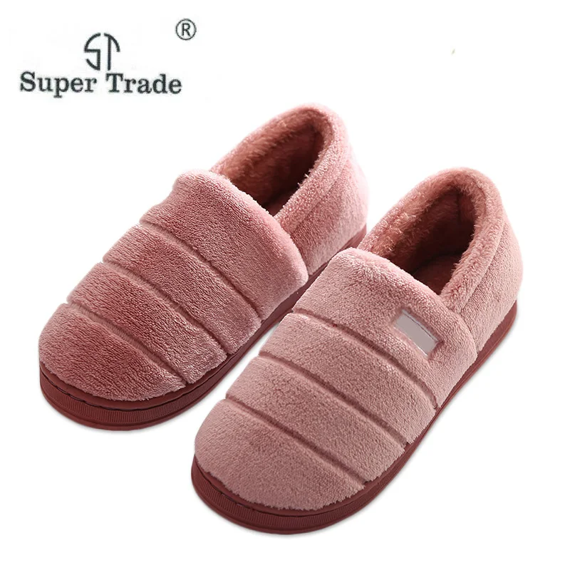 ST SUPER TRADE/женские зимние хлопковые теплые домашние тапочки Новое поступление