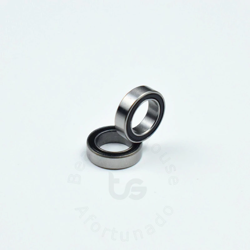 MR117RS 7*11*3(мм) подшипника ABEC-5 Резиновый Герметичный Миниатюрный Мини подшипник MR117 MR117RS хромированный стальной подшипник
