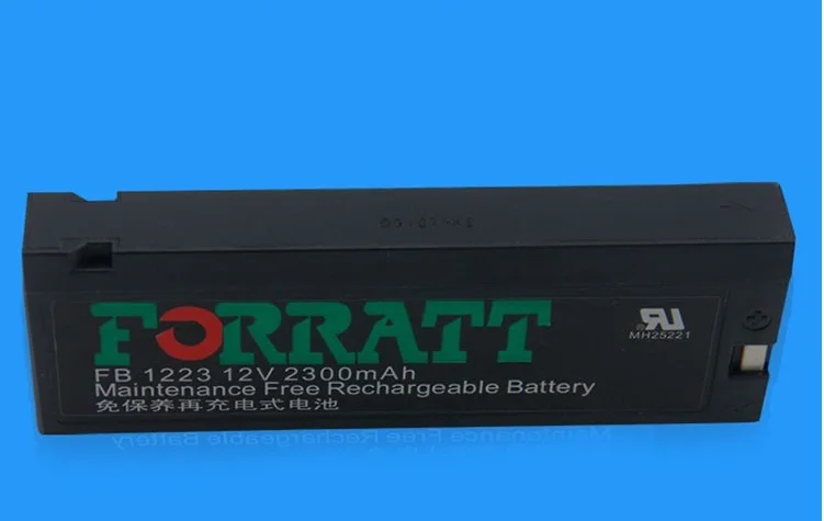 5 шт./лот новые аксессуары Mindray MEC1000/2000/7000/8000 батарея 12V2.3Ah с CE утвержден |