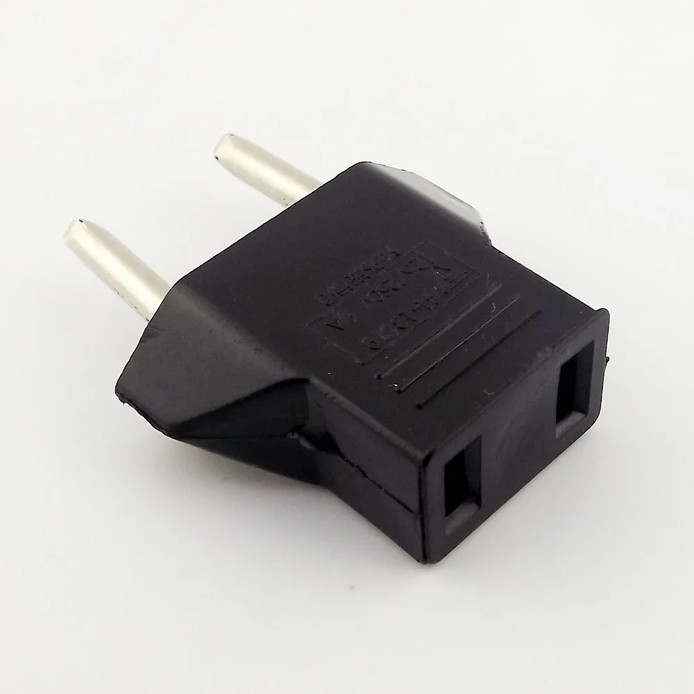 

10pcs Travel Charger Wall AC Power Plug Adapter Converter US USA to EU Europe EURO