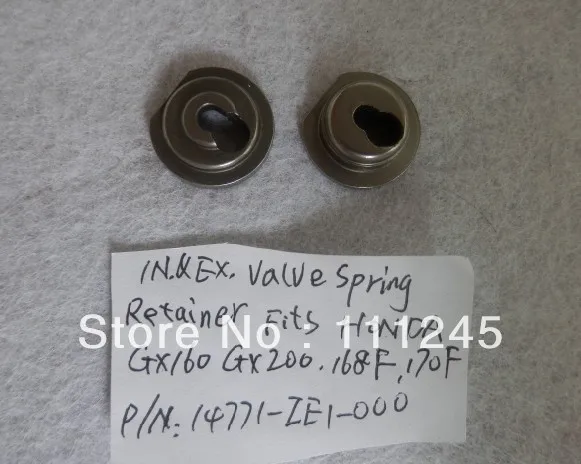 2 X IN.&amp EX. Пружинный держатель для HONDA GX160 GX200 168F 170F бесплатная доставка часть
