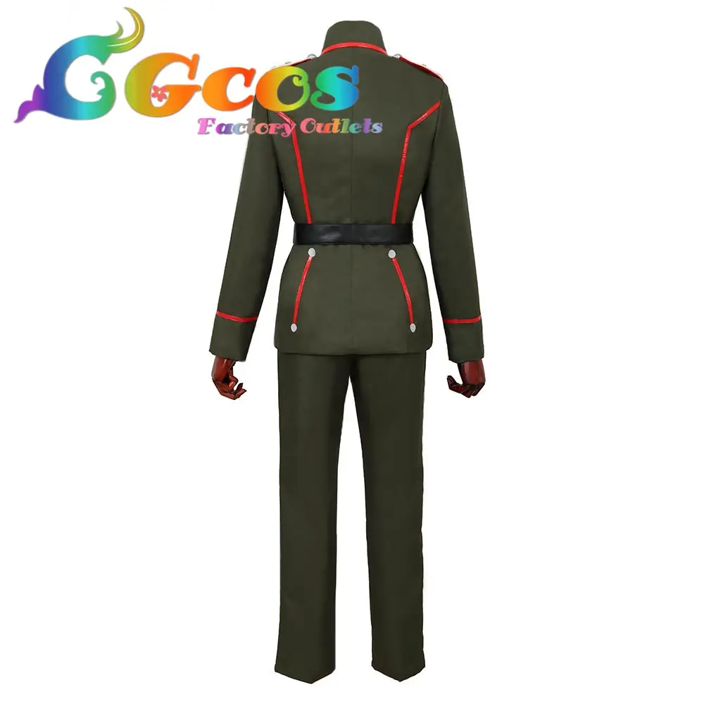 Бесплатная доставка костюм для косплея Сага о Тане злом Эрих фон реруген