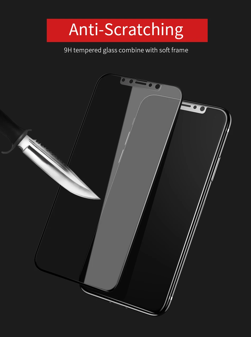 FLOVEME 3D 9 H закаленное стекло для iPhone X XS Max пленка протектор экрана для iPhone XR Защитное стекло для iPhone X XS Max стекло