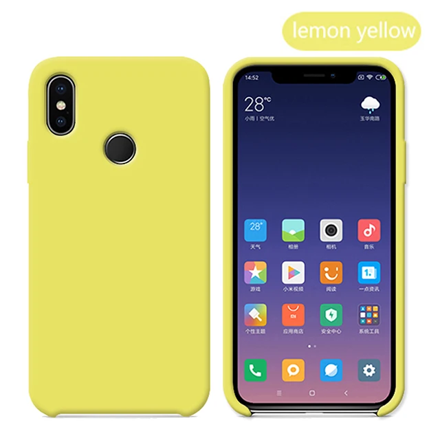 Lemom Yellow Силиконовый чехол для телефона Xiaomi Mi 9 SE 8 Lite A2 6X9 T Max 3 RedMi K20 5 Plus 4X6 Pro Note 7 Чехол Крышка для телефона Capa - Цвет: Lemom Yellow
