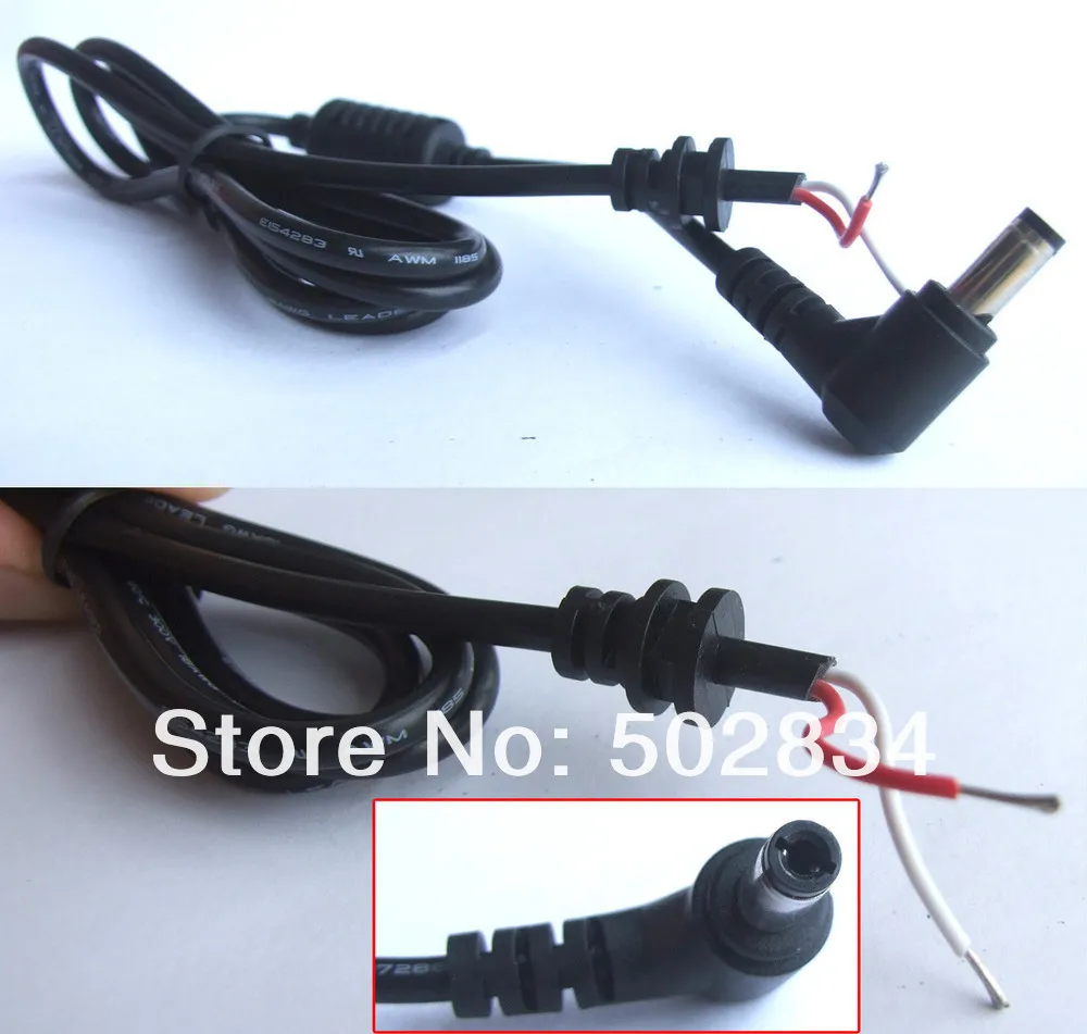 10 шт./лот прямоугольный разъем для зарядного устройства постоянного тока 5 мм X 2