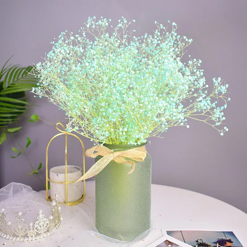 Акция продаж сохраненные цветы натуральные сухие Гипсофила для дома свадебные