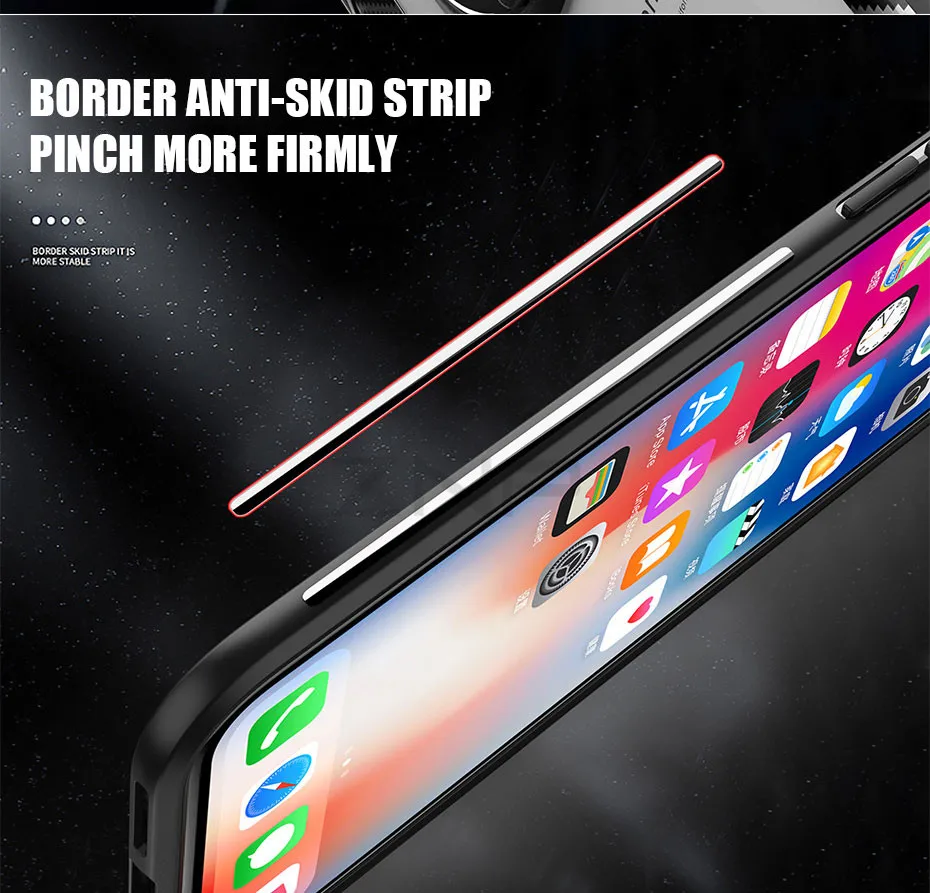 ZNP Luxury Magnetic Ring Stand Phone Case For iPhone 6 6s 7 8 Plus X Holder Full Cover Cases For iPhone X XS Max XR Case Shell