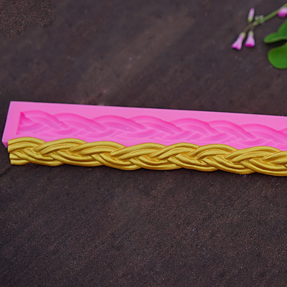 Border Silicone Mold Fondant Cake Decorating Tools Confeitaria Chocolate Biscuit Cookie Sugarcraft | Дом и сад